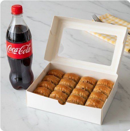 1000 Gr Cevizli Baklava 1 Litre Cola Antalya pasta