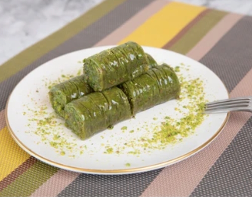 1000 Gr Fıstık Sarma - Bir Dilim Asla Yetmez Antalya pasta
