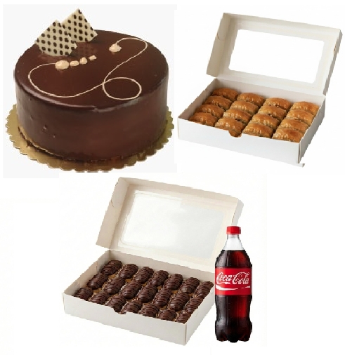 4-6 Kişilik Çikolatalı Yaş Pasta Öne Çıkan Menü Antalya pasta