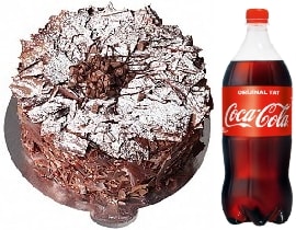 4-6 Kişilik Parça Çikolatalı Pasta Sipariş Antalya pasta