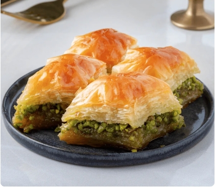 500 Gr Antep Fıstıklı Çıtır Baklava Keyfi Antalya pasta