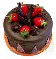 9-12 Kişilik Bol Çikolatalı Yaş Pasta Antalya pasta