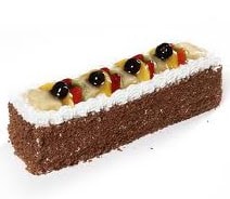 Butik Üretim 4-6 Kişilik Karışık Meyveli Baton Pasta Antalya pasta