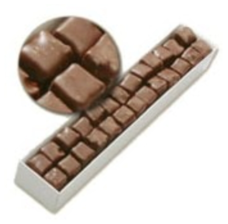 Çikolatalı Lokum 500 Gr Antalya pasta