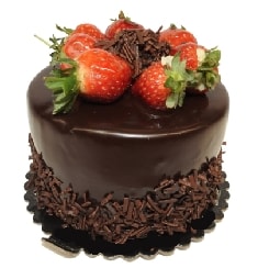 Doğum Gününe Özel Çikolatalı Mini Yaş Pasta Antalya pasta