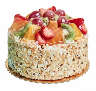 Efsane Tat Deneyimi 6-9 Kişilik Meyveli Yaş Pasta Antalya pasta