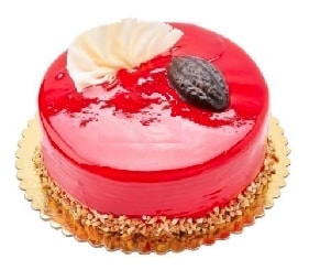 Hijyenik Üretim 6–9 Kişilik Sade Klasik Frambuazlı Yaş Pasta Antalya pasta