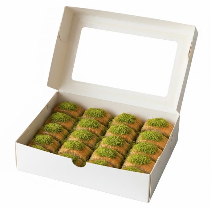 Kampanya 1000 Gr Fıstıklı Çıtır Çıtır Baklava Antalya pasta