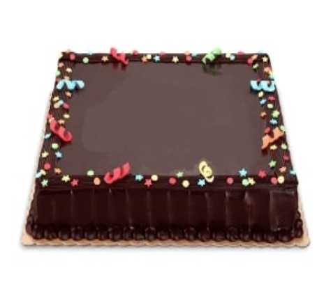 Özel Yapım 15 Kişilik Kare Dikdörtgen Çikolatalı Pasta Antalya pasta