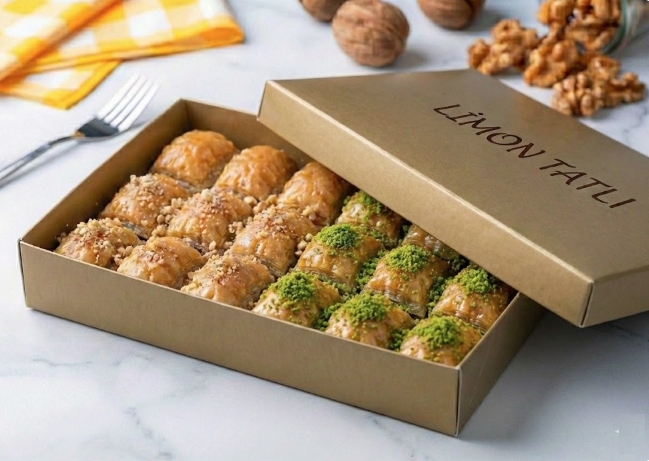 Şerbet Dengeli 1 kg Karışık Baklava Antalya pasta