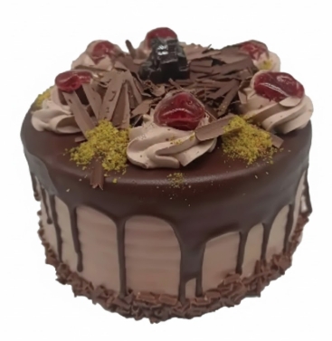 Tatlı Kutlama Lezzeti 6-9 Kişilik Çikolatalı Yaş Pasta Antalya pasta