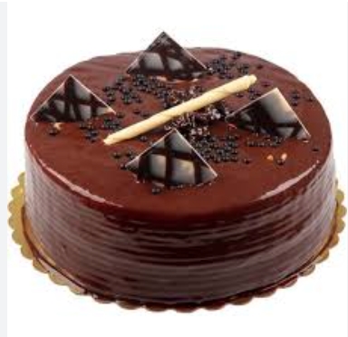 Yumuşacık Pandispanyalı Çikolatalı Yuvarlak Pasta 2-3 Kişilik Antalya pasta